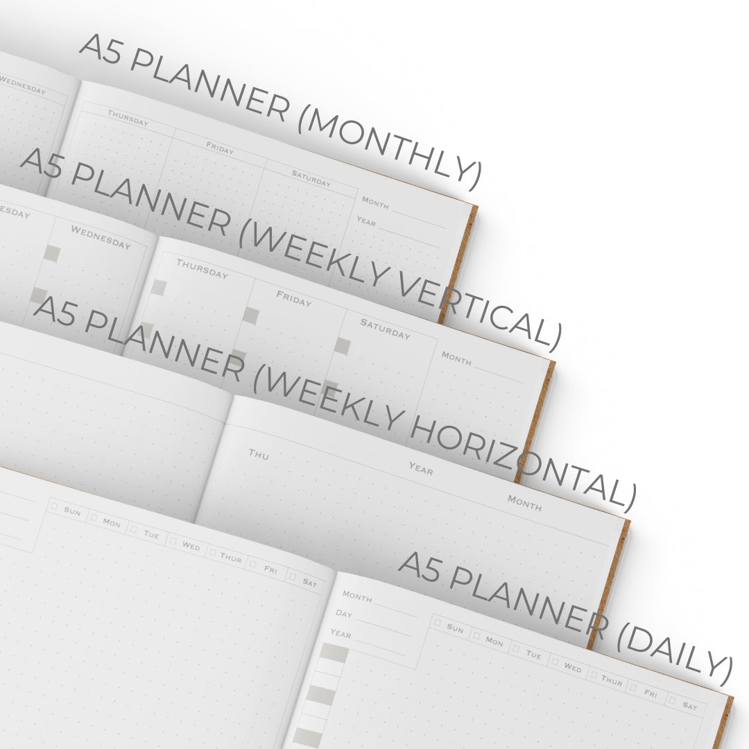 A5 Planners (Variety 4-pack)