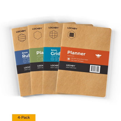A5 Notebooks (Variety 4-pack)