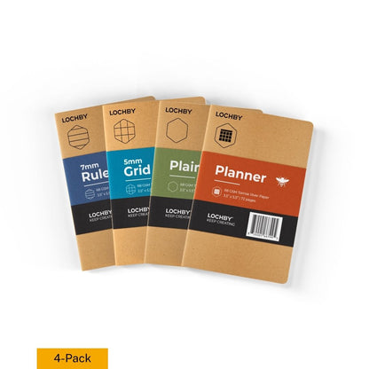 Pocket-size Notebooks (Variety 4-pack)
